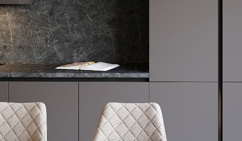 Мебельный щит 3000х600х4,5мм Слотекс е1 №8604/Bst Barla Marble