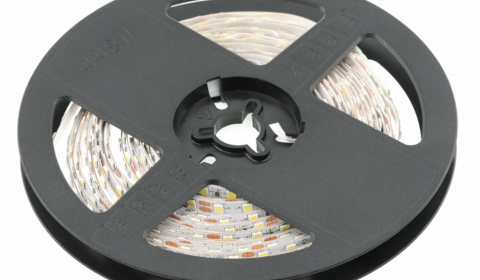 СВЕТОДИОДНАЯ ЛЕНТА FLASH 2835, 600 LED НЕЙТРАЛЬНЫЙ БЕЛЫЙ, 33W БЕЗ СИЛИКОНА 5MM, 5M, 12V