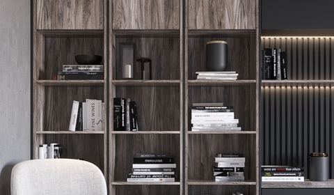 Мебельный щит 3000х600х4,5мм Слотекс е1 №8378/Nw Holberg oak/Дуб холберг